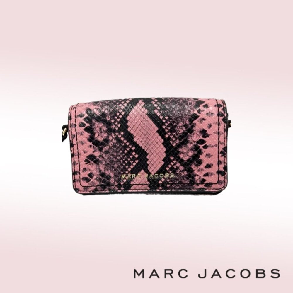 Marc Jacobs Snake Embossed Mini Crossbody