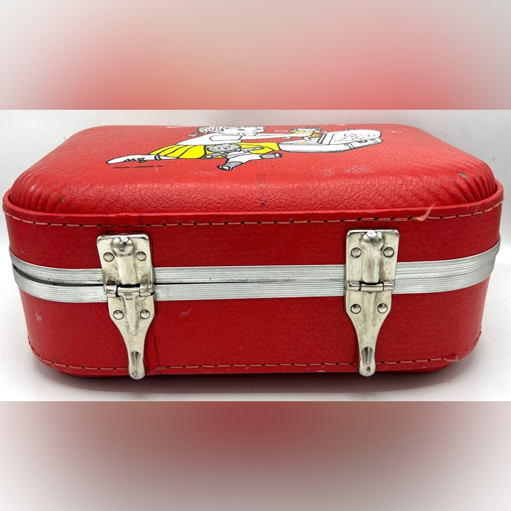 Amazing Vintage Trojan Luggage Co. Mini Suitcase