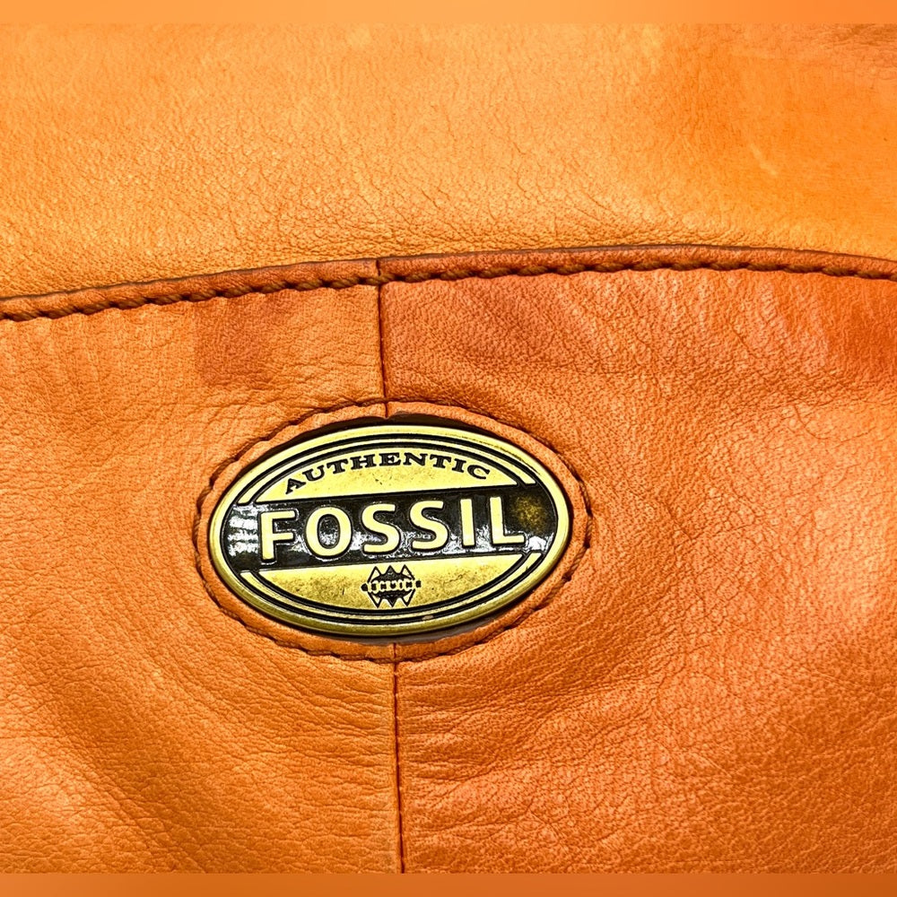 Fossil Explorer Flap Fold Over Hobo Bag