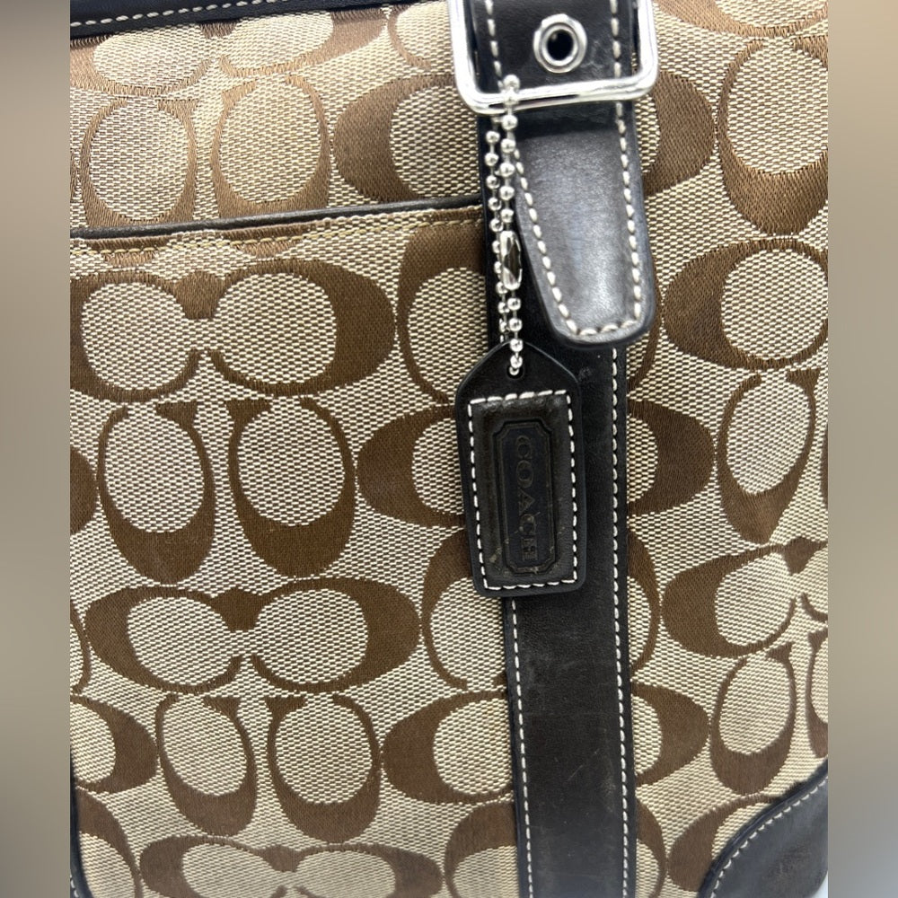 Coach Jacquard Signature Tote