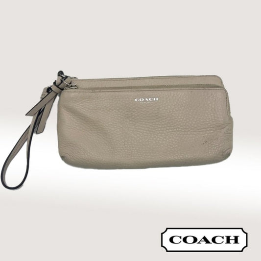 Coach Bleeker Double Zip Wallet