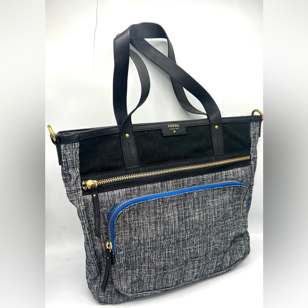 Fossil Tweed Tote