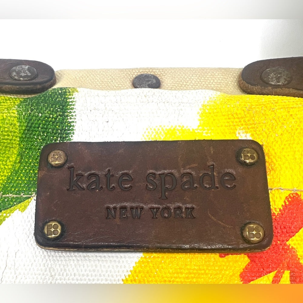 Kate Spade WWll Handpainted Satchel Collectors Piece