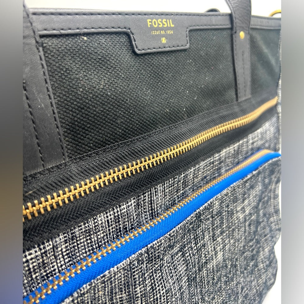 Fossil Tweed Tote