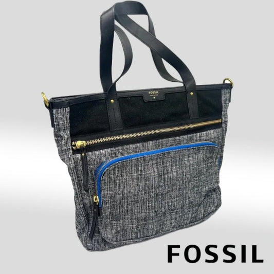 Fossil Tweed Tote