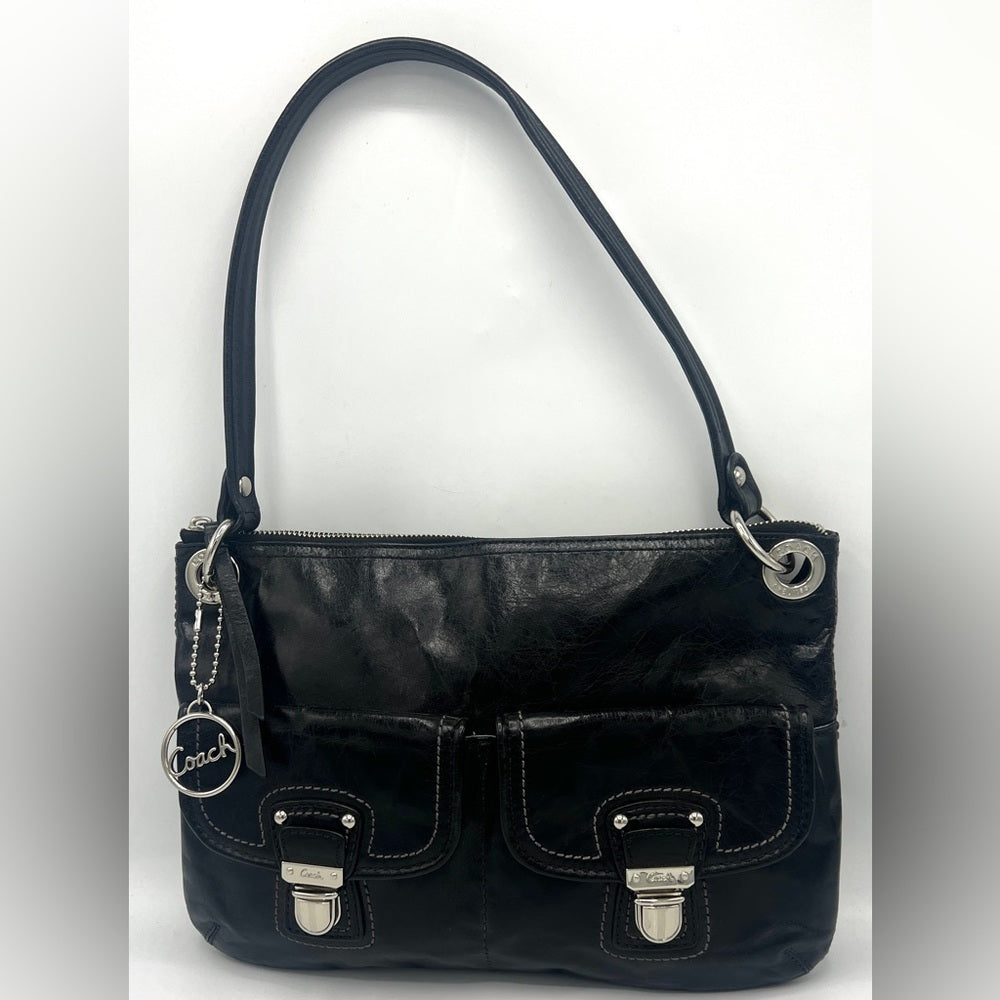 Coach Poppy Double Pocket Hobo