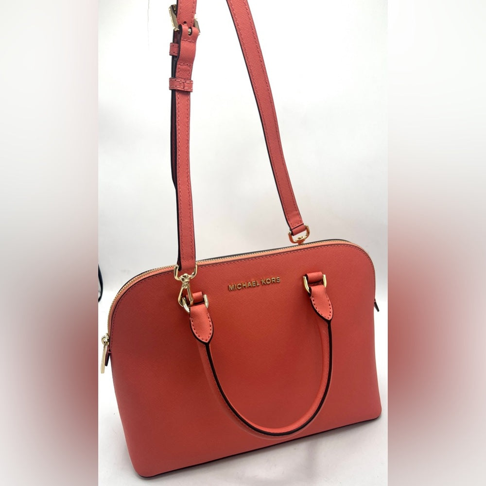 Michael Kors Cindy Large Dome Satchel