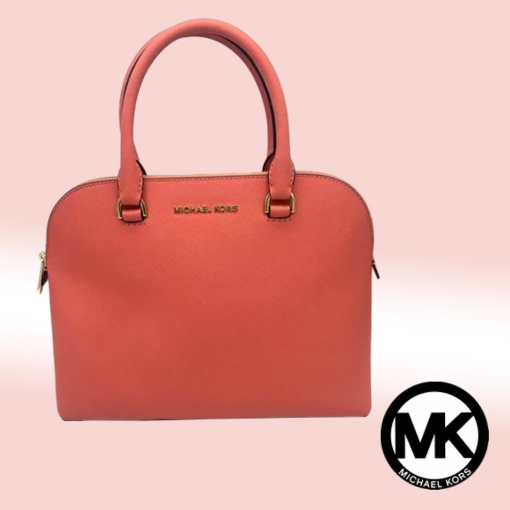 Michael Kors Cindy Large Dome Satchel