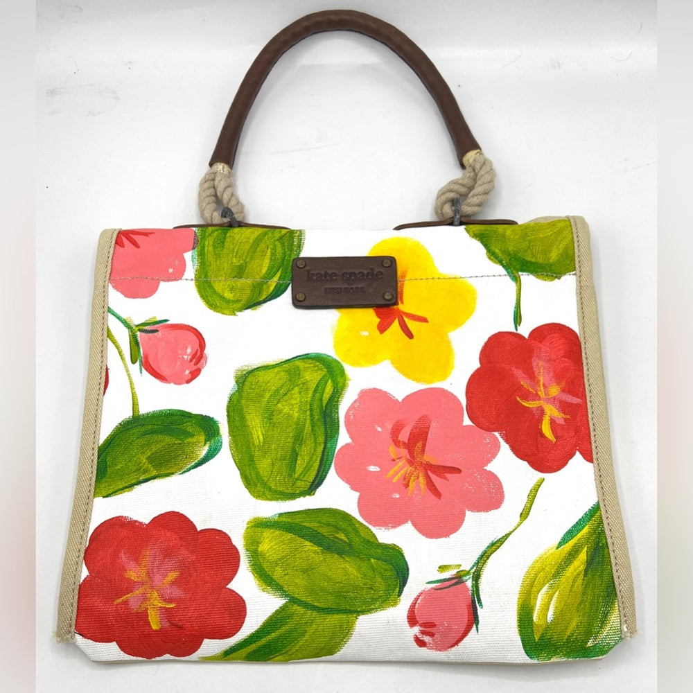 Kate Spade WWll Handpainted Satchel Collectors Piece