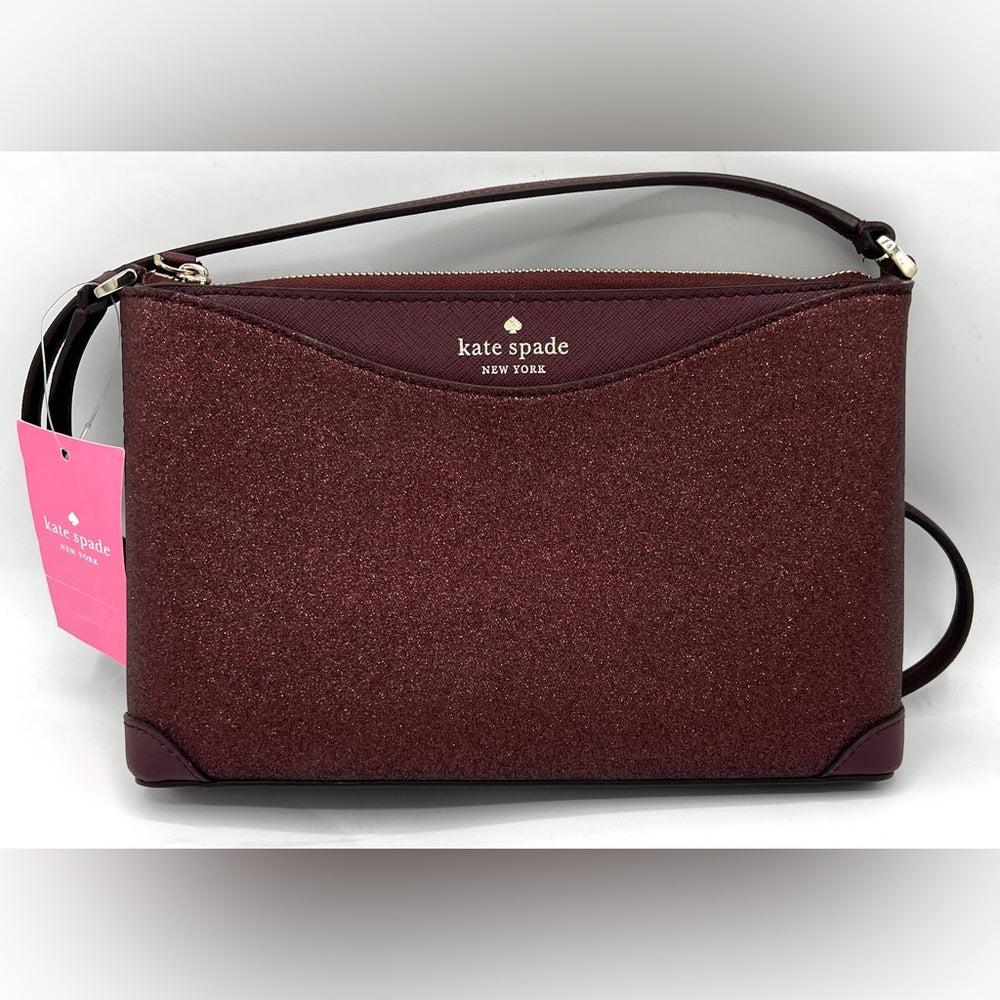 Kate Spade Deep Nova Glitter Crossbody NWT