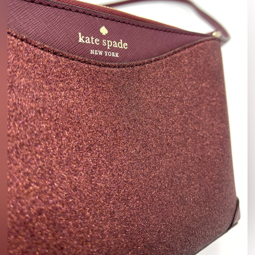 Kate Spade Deep Nova Glitter Crossbody NWT