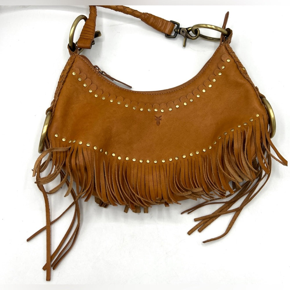 Frye Fringe Hobo Crossbody