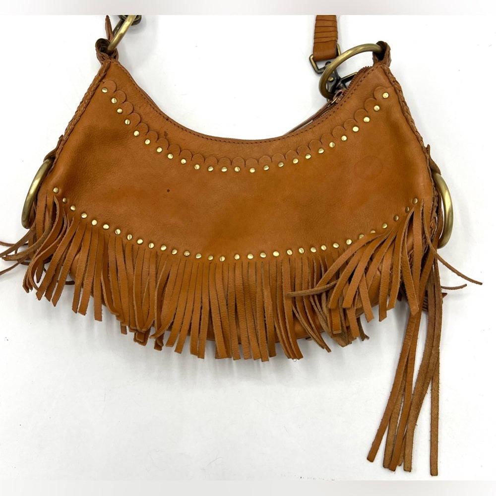 Frye Fringe Hobo Crossbody