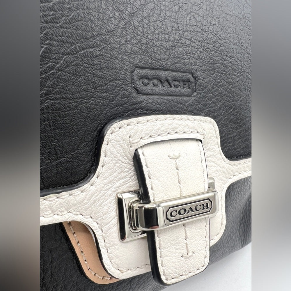 Coach Taylor Spectator Leather Flip Clutch