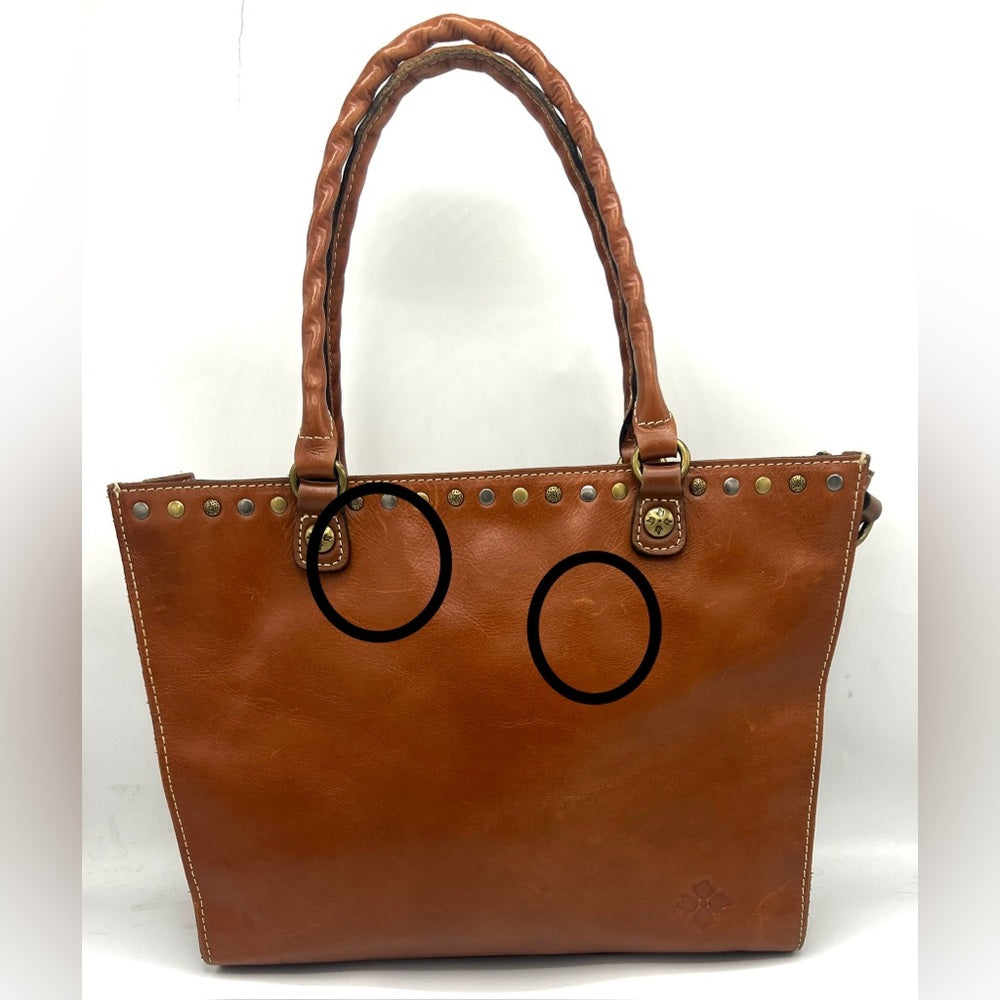 Patricia Nash Zancona Smooth Leather Tote