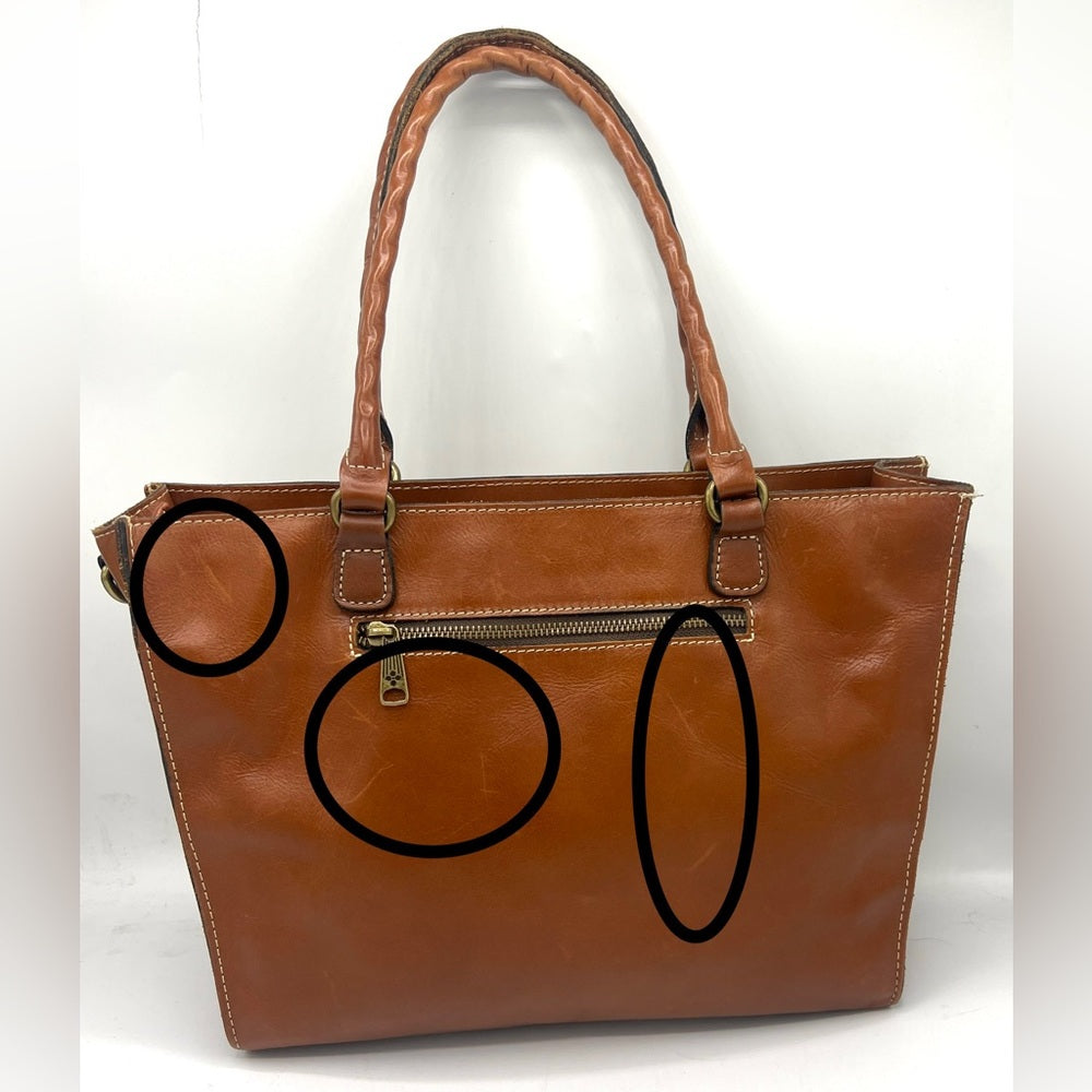 Patricia Nash Zancona Smooth Leather Tote