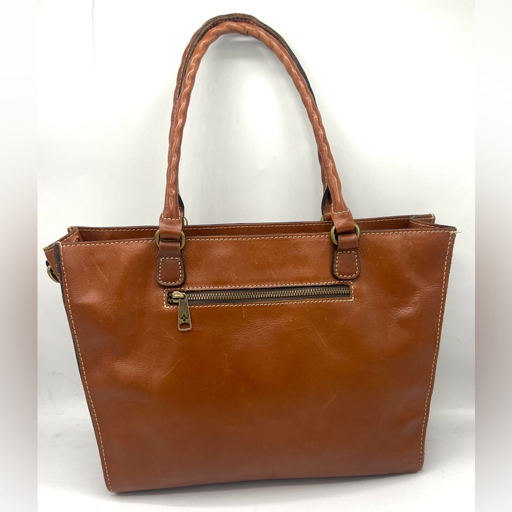 Patricia Nash Zancona Smooth Leather Tote